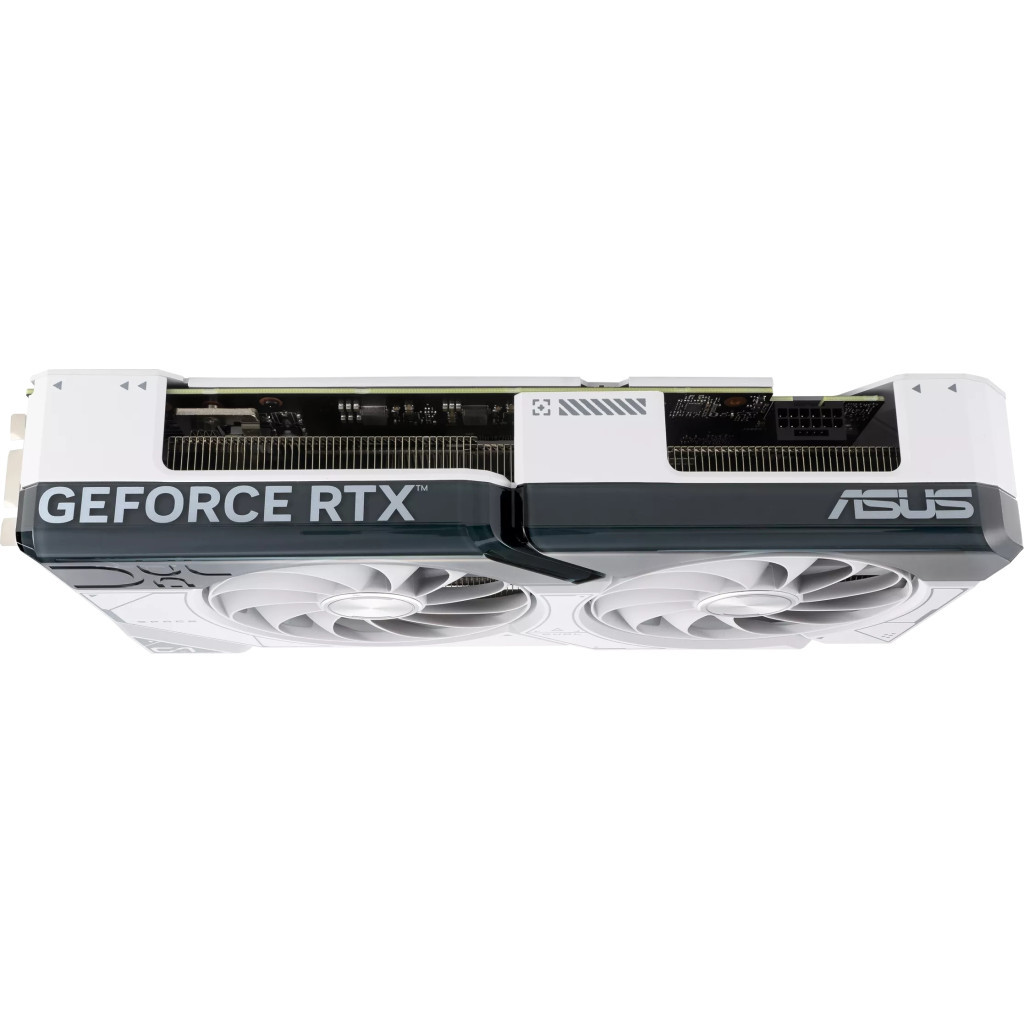 Відеокарта ASUS GeForce RTX4070 SUPER 12Gb DUAL OC WHITE (DUAL-RTX4070S-O12G-WHITE) - зображення 8