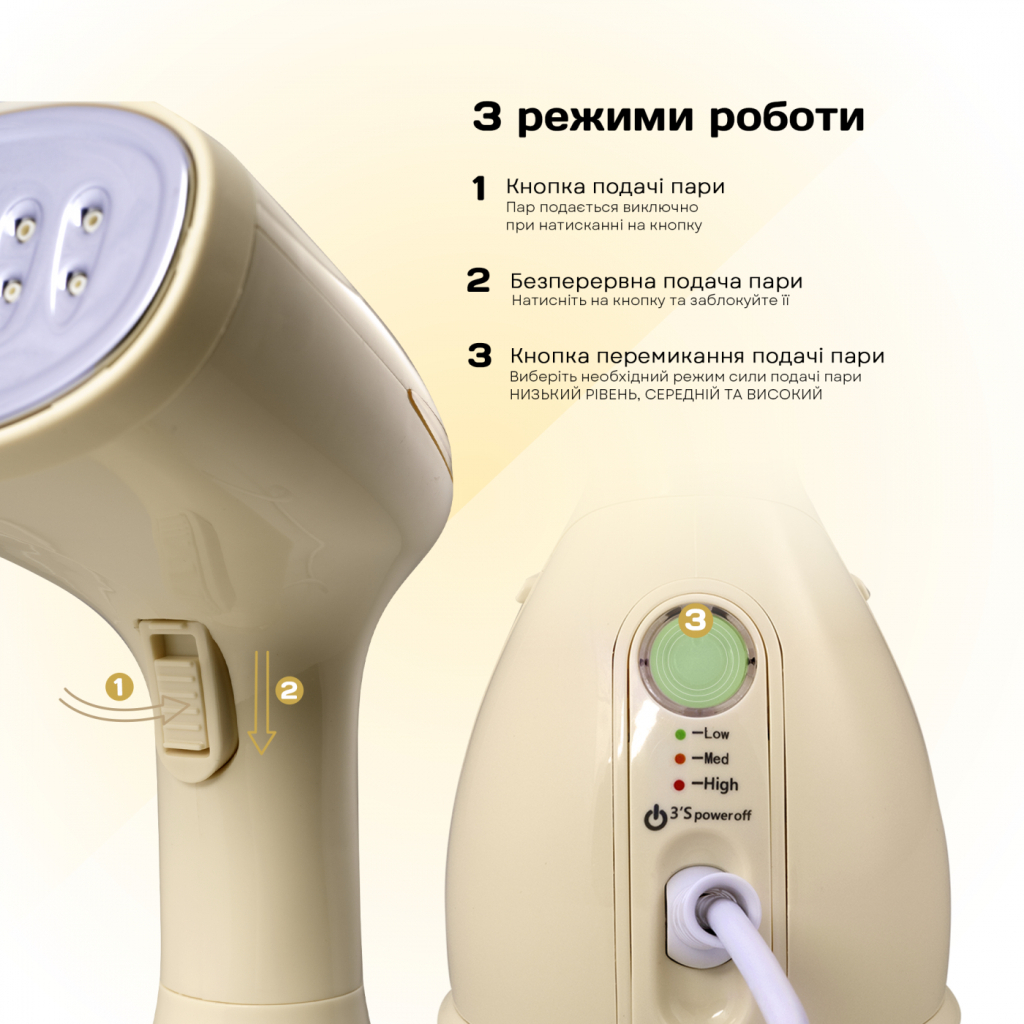 Відпарювач для одягу Liberton LHS-6903 - зображення 10