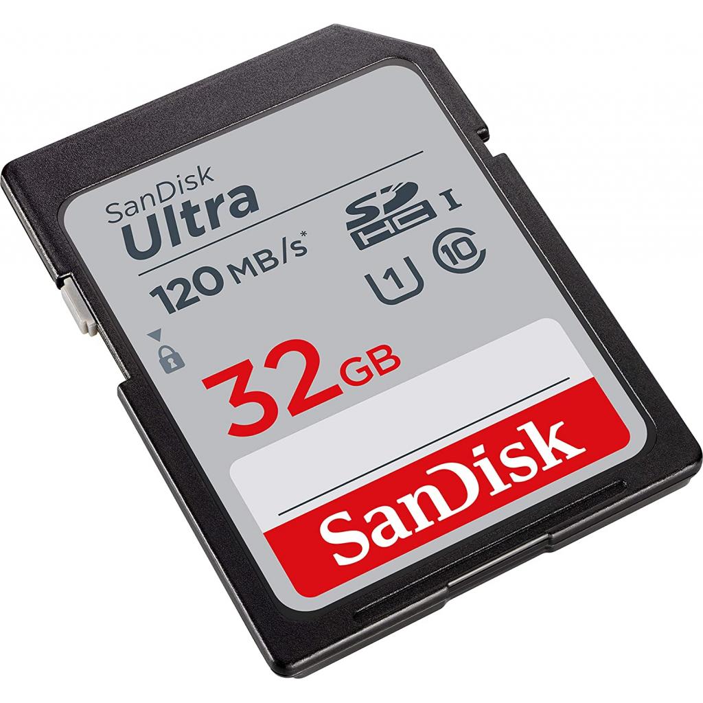 Карта пам'яті SanDisk 32GB SDHC class 10 Ultra (SDSDUN4-032G-GN6IN) - зображення 2