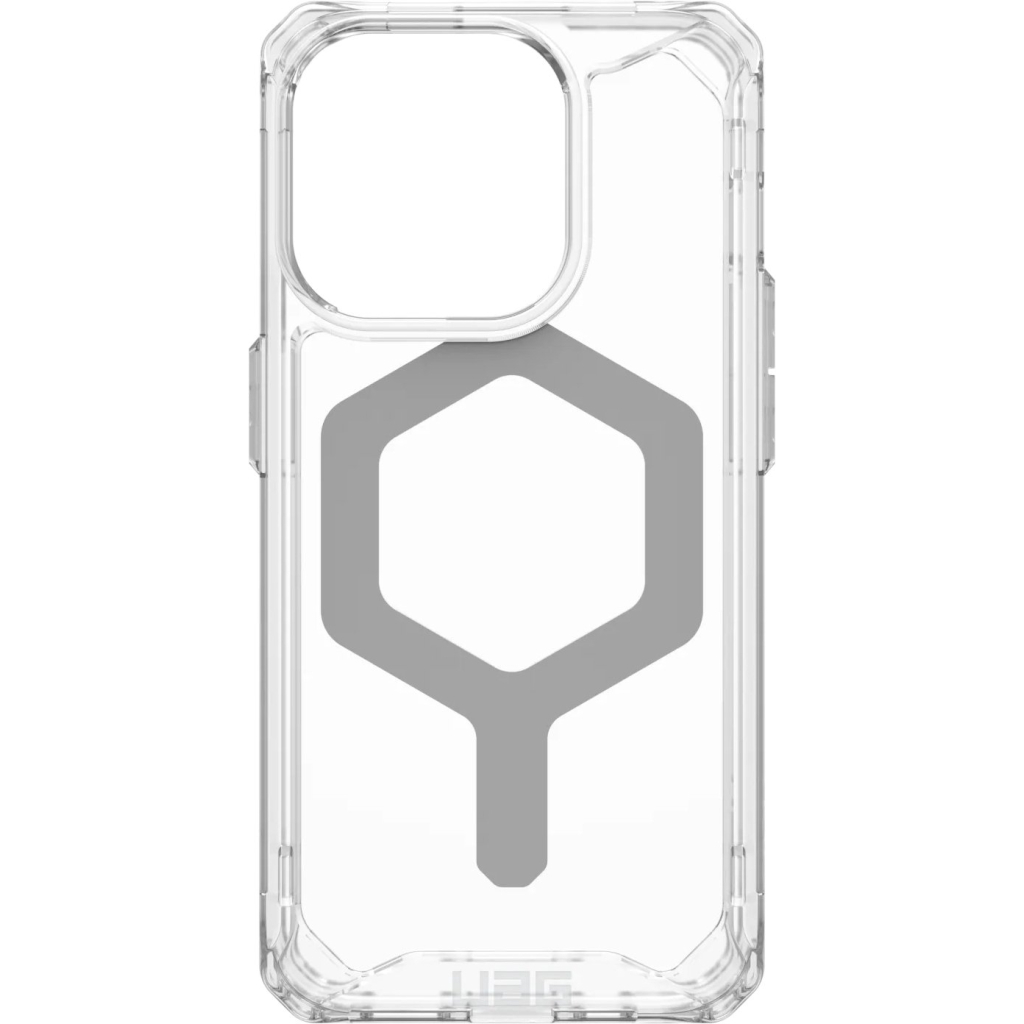 Чохол до мобільного телефона UAG Apple Iphone 15 Pro Plyo Magsafe Ice/Silver (114286114333) - зображення 5