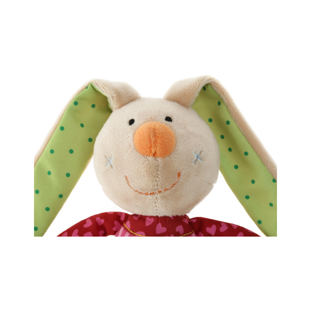 М'яка іграшка Sigikid Кролик із брязкальцем 15 см (40578SK) - зображення 12