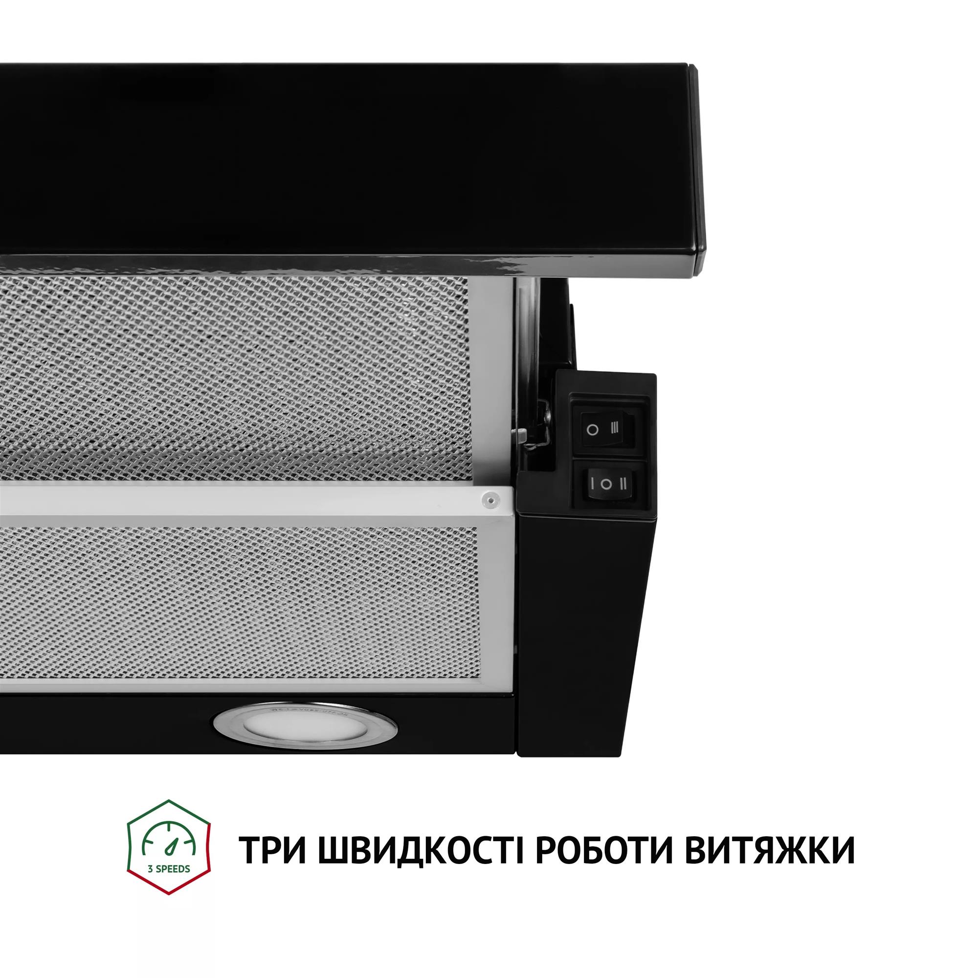 Витяжка Perfelli TL 6212 BL 700 LED - зображення 6