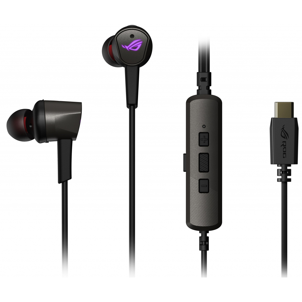 Навушники ASUS ROG Cetra II USB-C Black (90YH02S0-B2UA00) - зображення 1