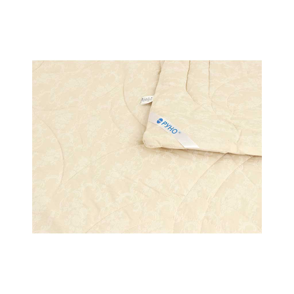 Ковдра Руно Вовняна молочна 172х205 см (316.02ШК+У_молочний) - зображення 4