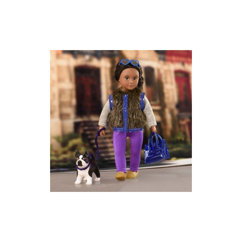 Лялька Lori Илисса и собака терьер Индиана 15 см (LO31016Z) - зображення 2