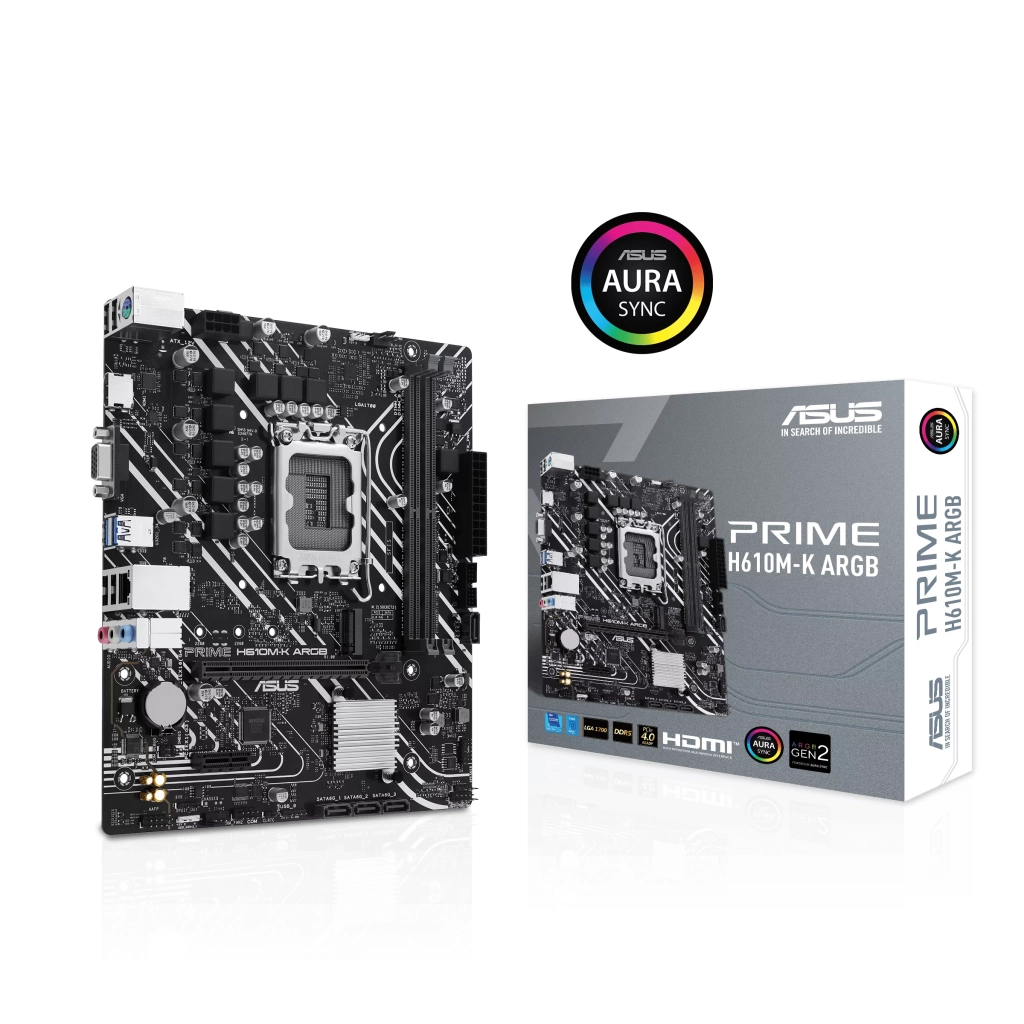 Материнська плата ASUS PRIME H610M-K ARGB - зображення 7