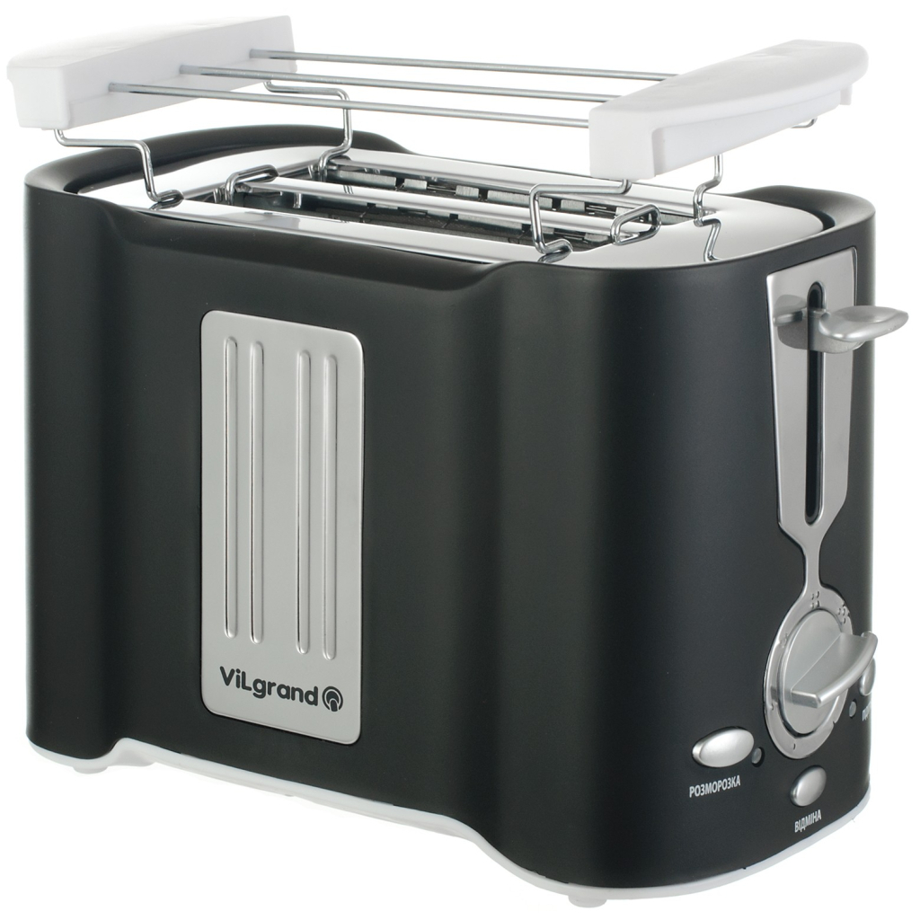 Тостер Vilgrand VT 0929H black - зображення 2