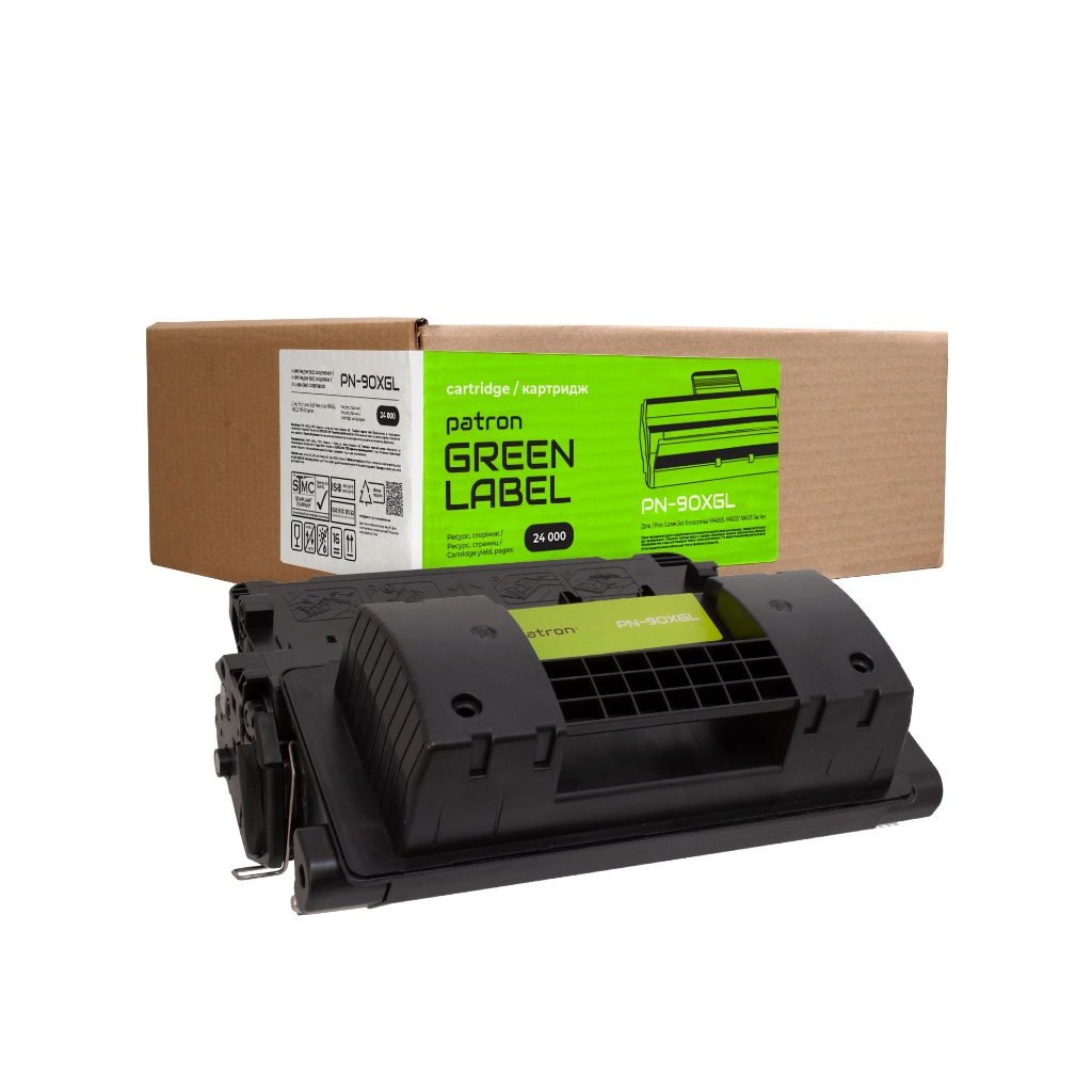 Картридж Patron HP 90X (CE390X) Green Label (PN-90XGL) - зображення 1