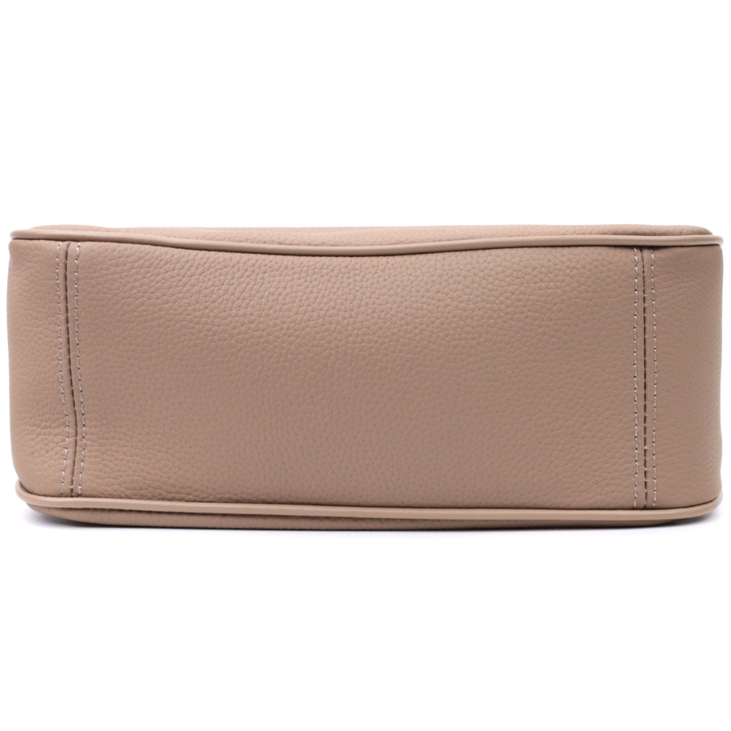 Сумка Vintage Жіноча з двома ручками із натуральної шкіри Бежева (22632) - зображення 7