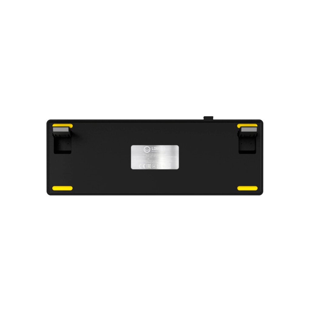 Клавіатура Lorgar KBP70MW Pro RGB Wireless/Bluetooth/USB UA Black/yellow (LRG-KBP70MW-YL-US) - зображення 10