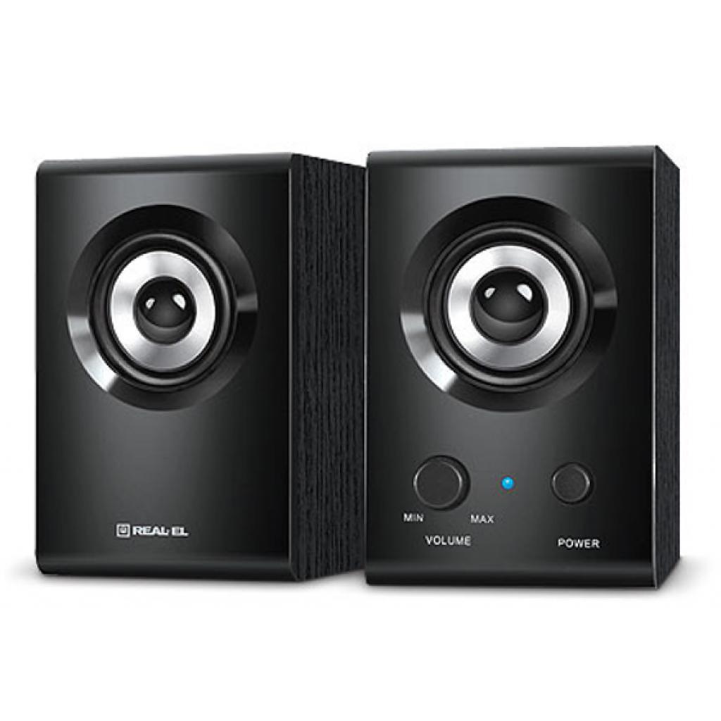 Акустична система REAL-EL S-210 black - зображення 1