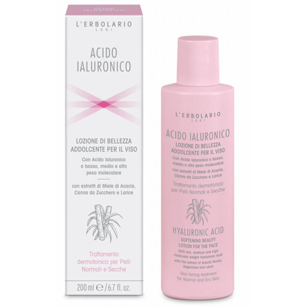 Лосьйон для обличчя L'Erbolario з Гіалуроновою кислотою для нормальної та сухої шкіри 200 мл (2214010009832) - изображение 1