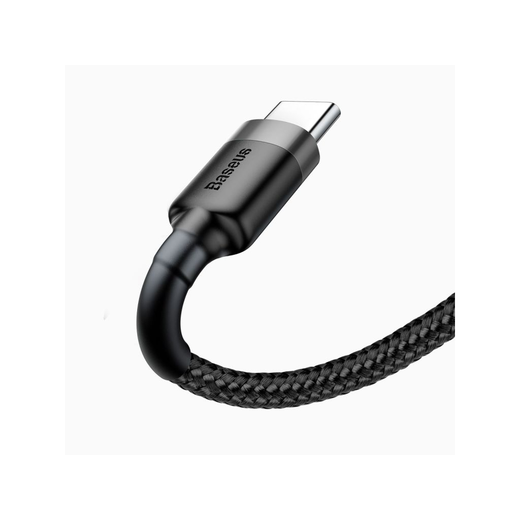 Дата кабель USB 2.0 AM to Type-C 1.0m Black-Grey Baseus (491798) - зображення 4