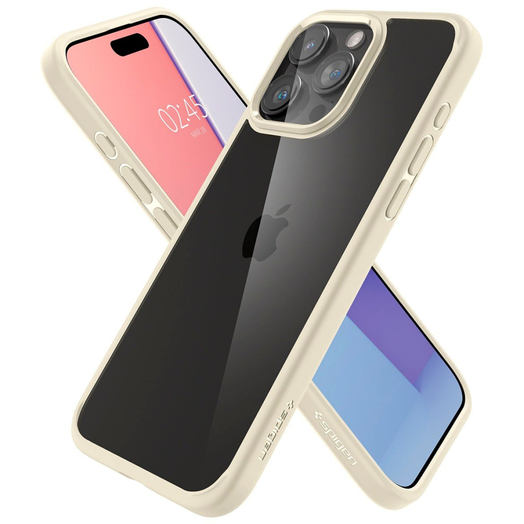 Чохол до мобільного телефона Spigen Apple iPhone 15 Pro Max Ultra Hybrid Mute Beige (ACS06571) - зображення 3
