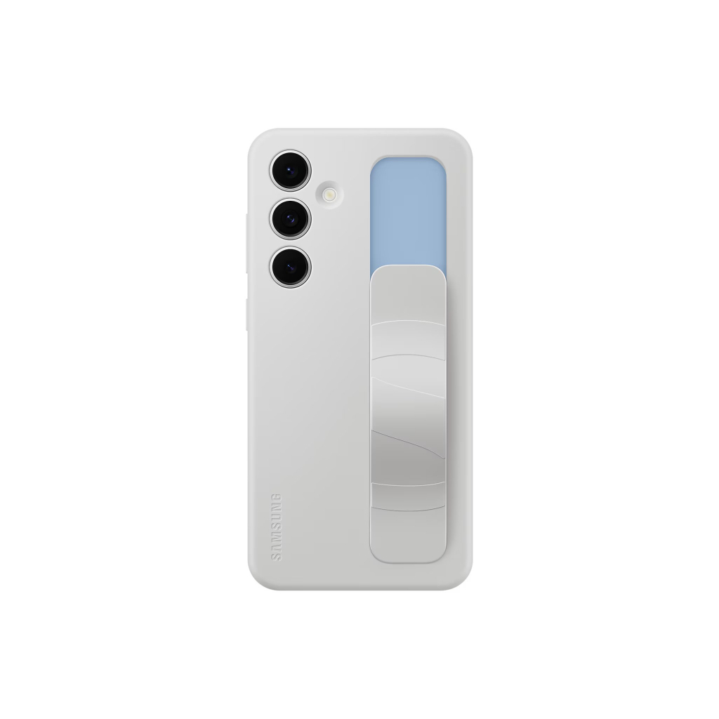 Чохол до мобільного телефона Samsung Galaxy S24 FE (S721) Standing Grip Case grey (EF-GS721CJEGWW) - зображення 2