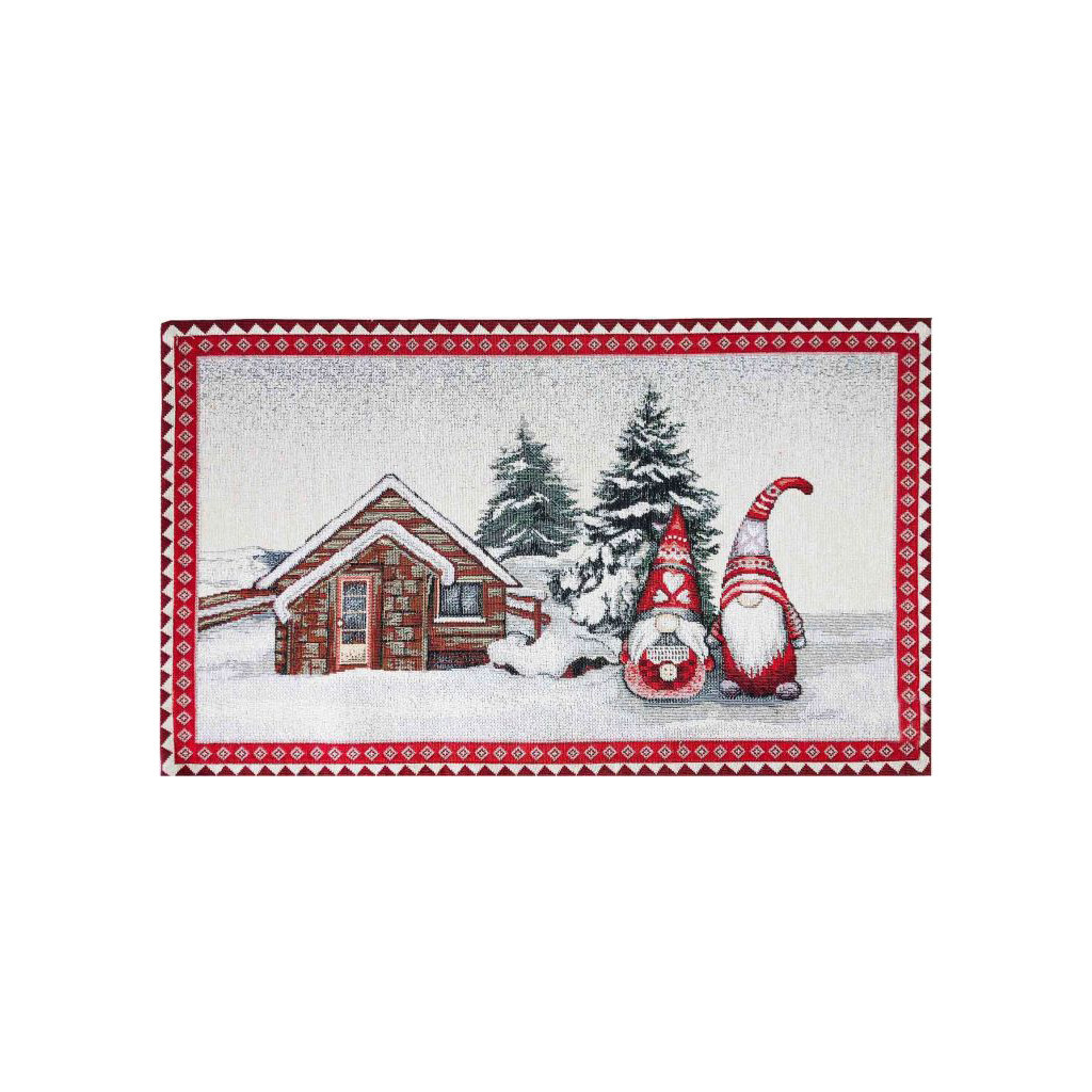 Серветка на стіл Прованс гобеленова Snowfall 30х50 см (23406) - зображення 1