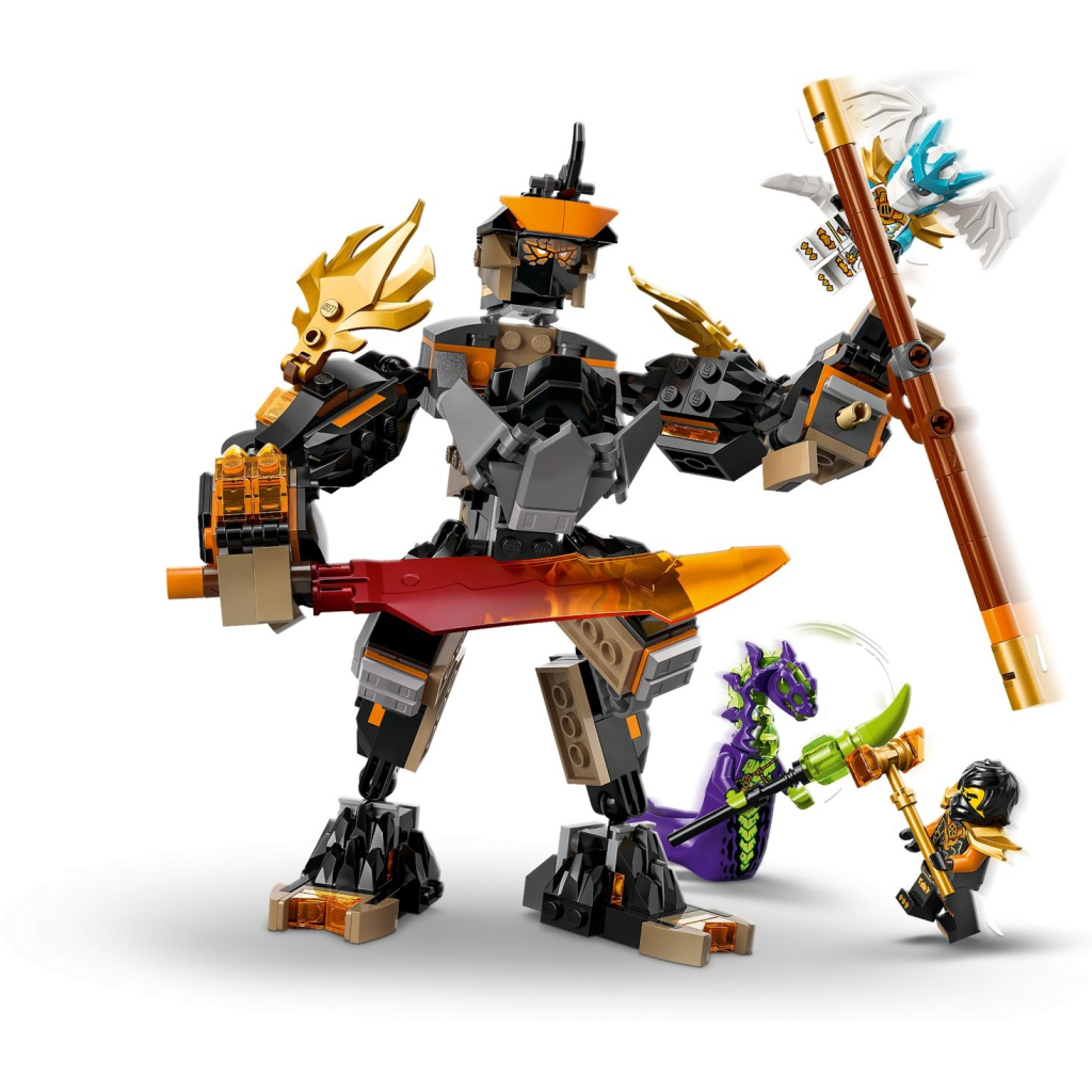 Конструктор LEGO Ninjago Робот Коула для місії і Дракон Зейн (71854) - зображення 3
