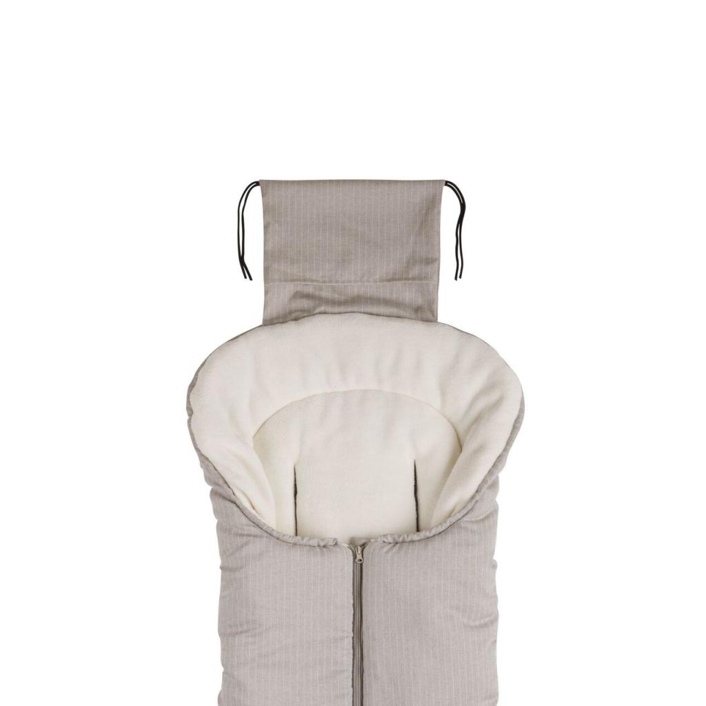 Зимовий конверт Nuvita CARRYON бежевий у смужку (NV9845CARRYONPINSTRYPE) - зображення 4