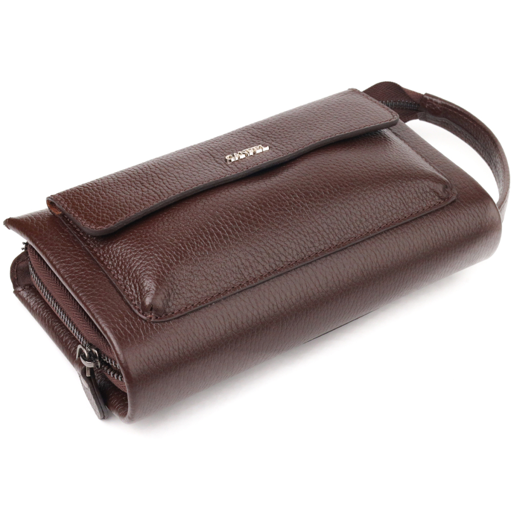 Сумка Canpellini З натуральної шкіри Коричнева (21559) - зображення 5