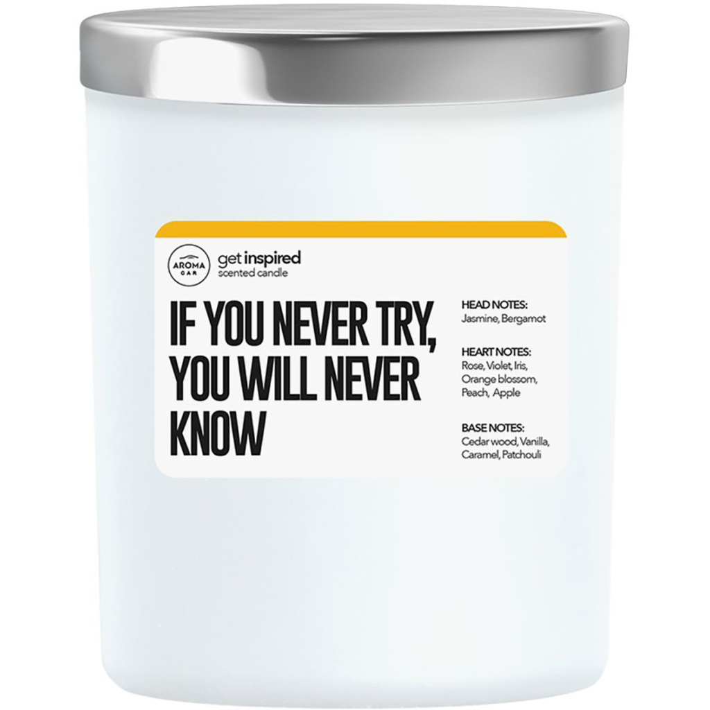 Ароматична свічка Aroma Home Get inspired 4 Princess Peach 160 г (100438) - зображення 1