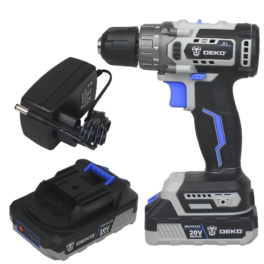 Шуруповерт Deko DKBL20DU3-H-S2 - зображення 5