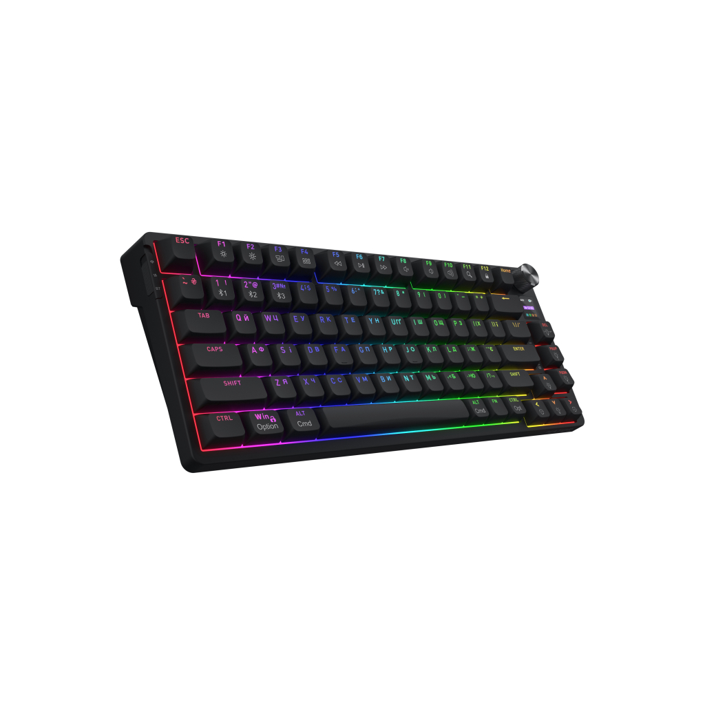 Клавіатура Hator Icefall Pro Wireless/Bluetooth/USB Black (HTK450UA) - зображення 2