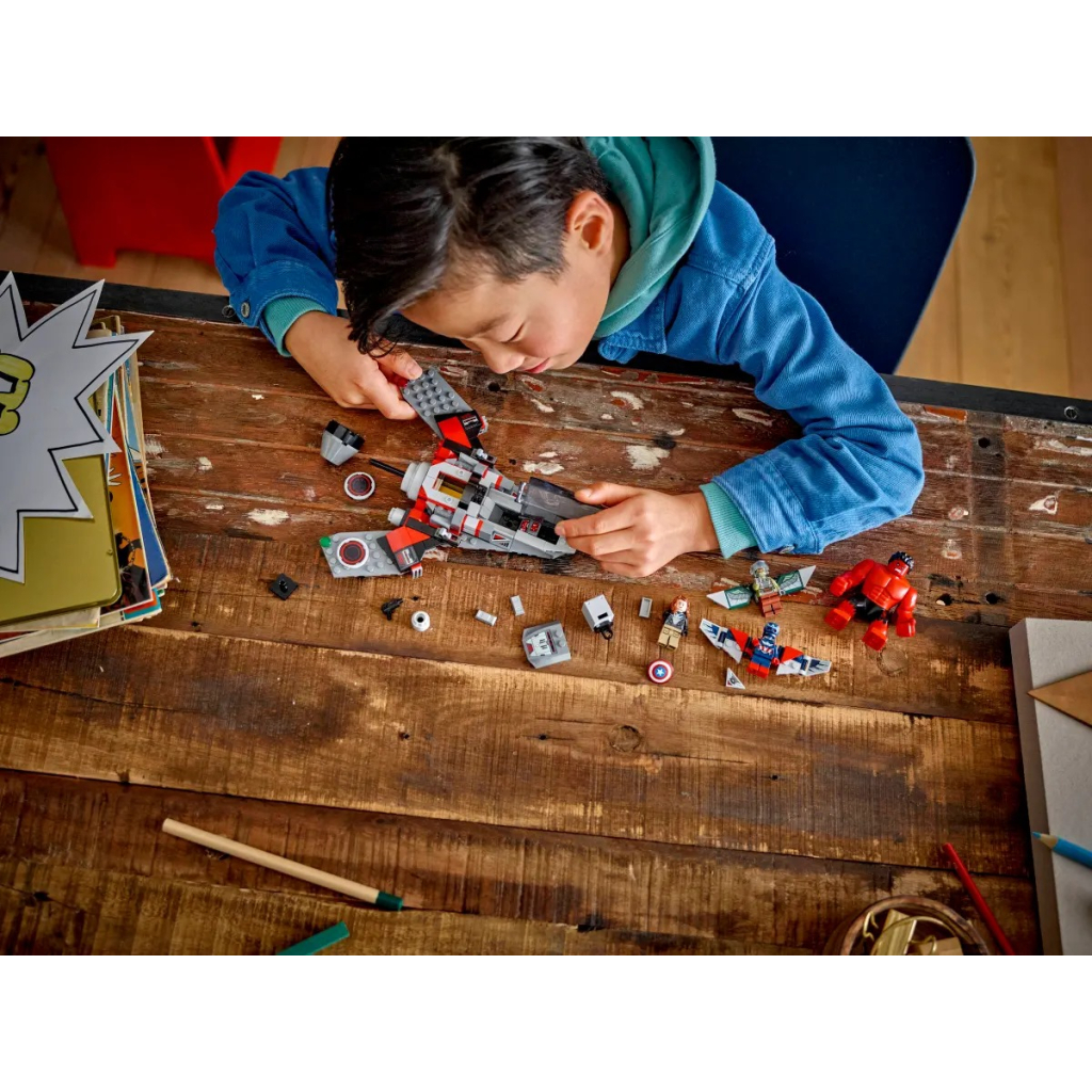 Конструктор LEGO Marvel Фігурка Капітан Америка (76292) - зображення 10