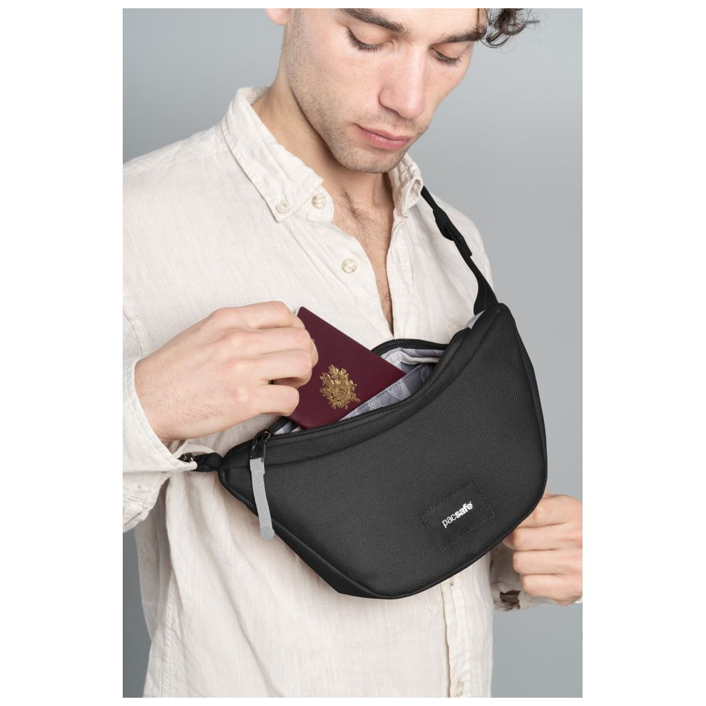 Сумка Pacsafe GO Lunar Crossbody Чорна (35135130) - зображення 9