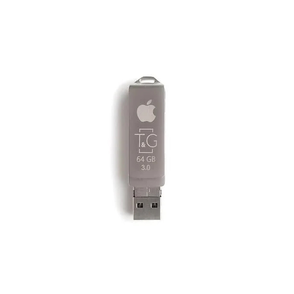 USB флеш накопичувач T&G 64GB 004 Metal Series USB 3.0/Lightning (TG004IOS-64G3) - зображення 2