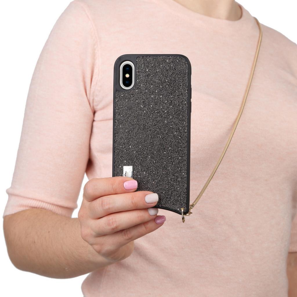 Чохол до мобільного телефона BeCover Glitter Apple iPhone X/Xs Gray (703643) - зображення 3