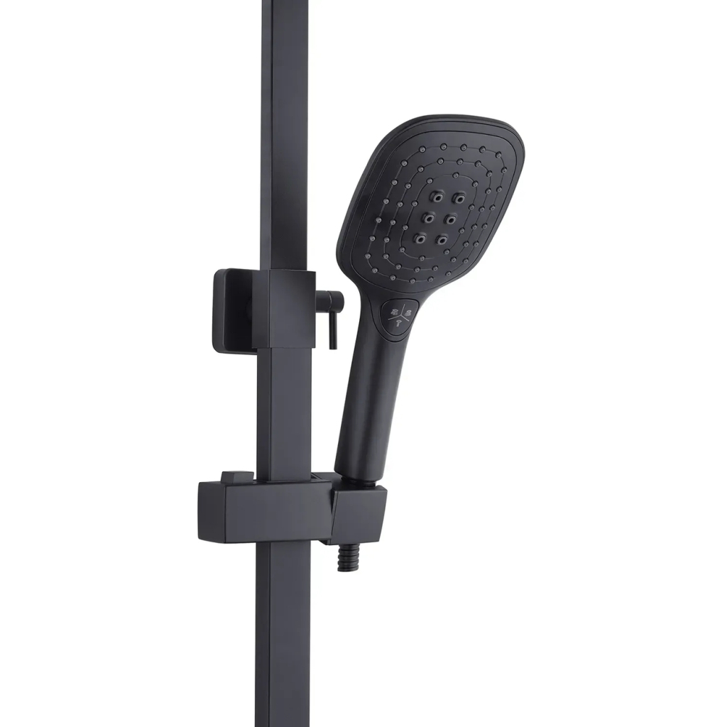 Душовий гарнітур Kroner Edelstahl Kubus-SCH063 + змішувач Edelstahl Kubus-SCH010-3 (CVS30177) - изображение 8