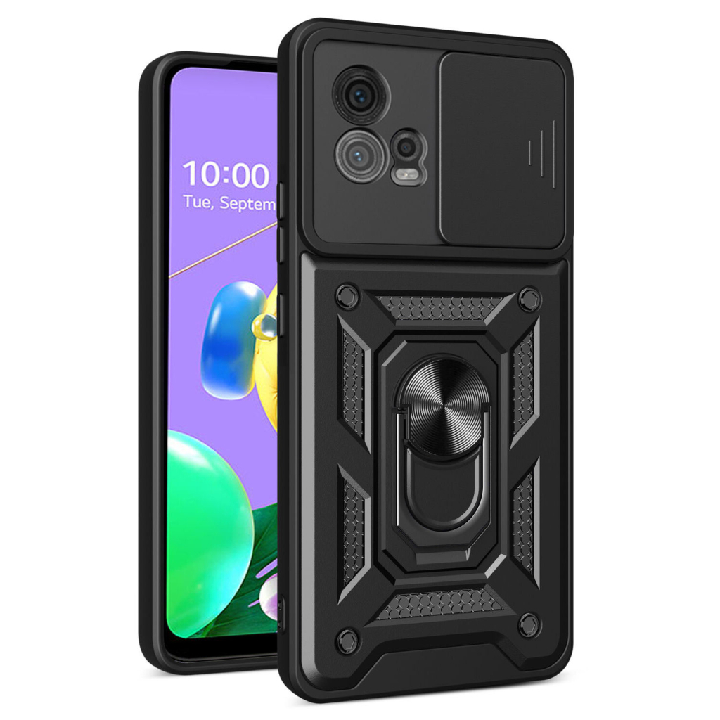 Чохол до мобільного телефона BeCover Military Motorola Moto G72 Black (709095) - зображення 1