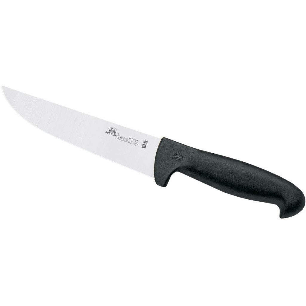 Кухонний ніж Due Cigni Professional Butcher Knife 140 mm Black (2C 410/16 N) - зображення 1