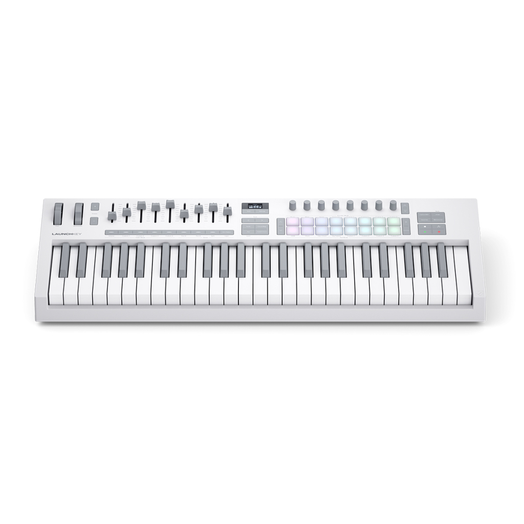 MIDI-клавіатура Novation Launchkey 49 MK4 White Edition (301235) - изображение 2