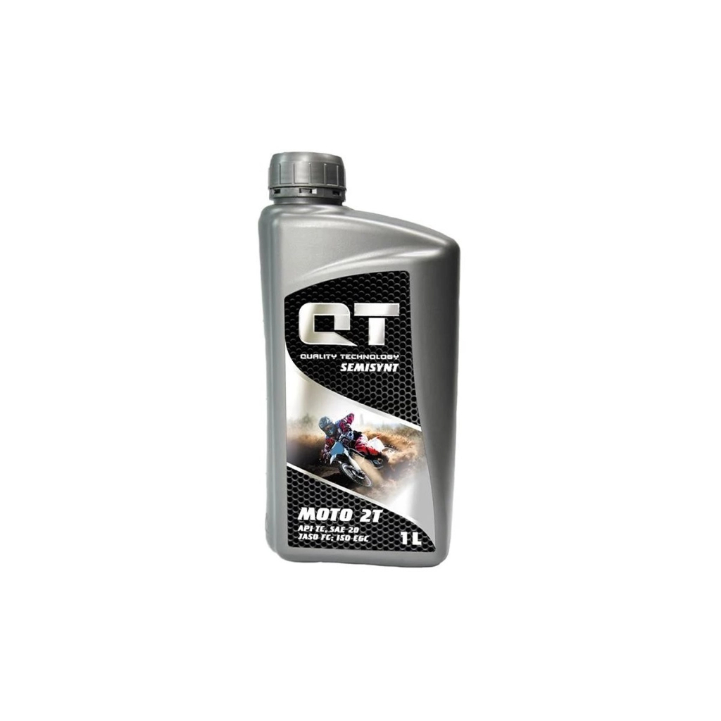 Моторна олива QT-OIL Semisynt 2T TC, 1л (QT1621001) - зображення 1