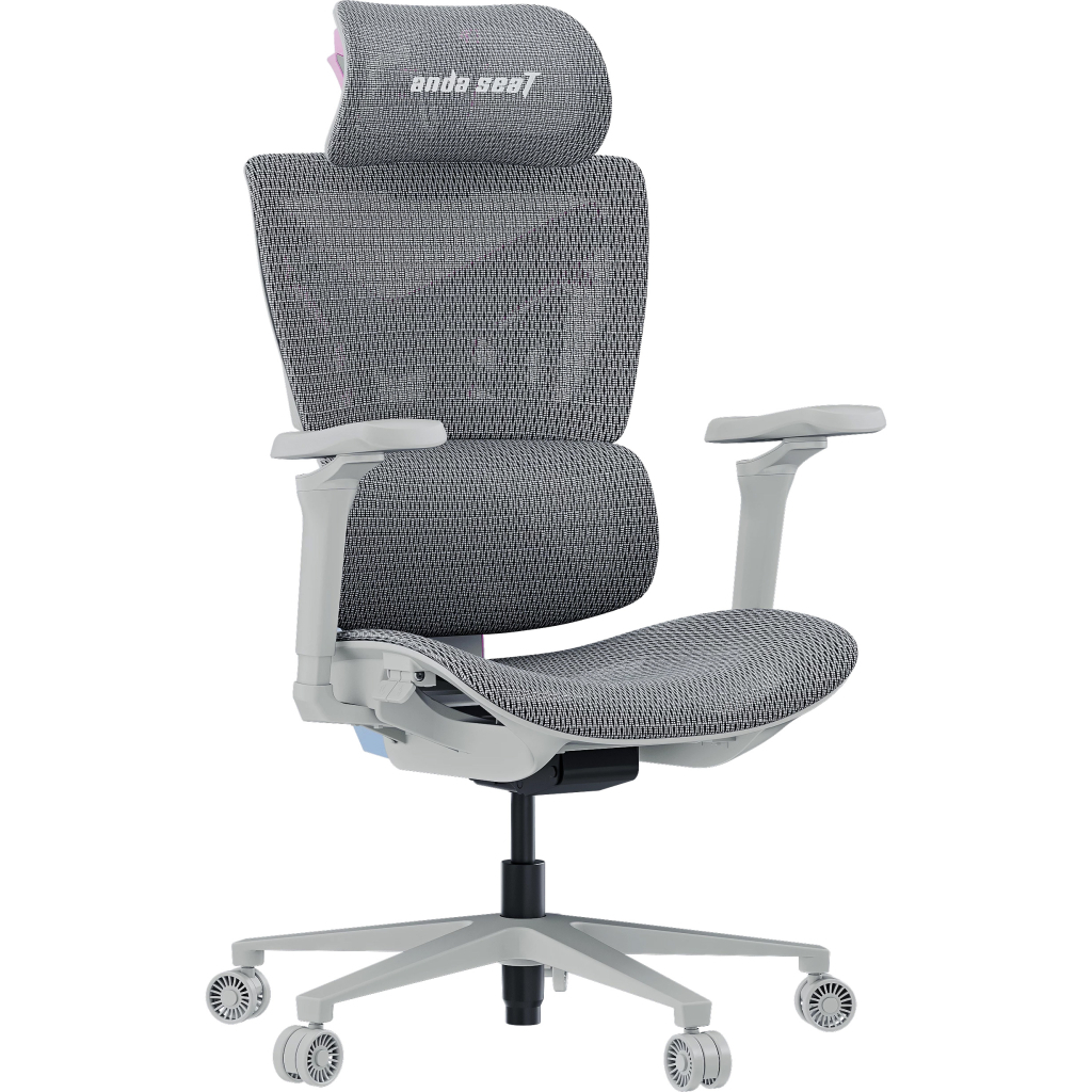Крісло ігрове Anda Seat X-Air Pro Size XL Mesh Gray Twilight (AD-WY-01-GGSP-G01) - зображення 2