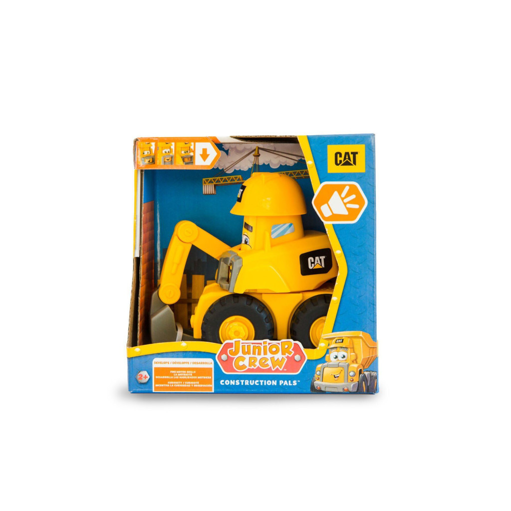 Спецтехніка Funrise Веселі будівельники САТ Екскаватор, 14 см (82446) - зображення 4