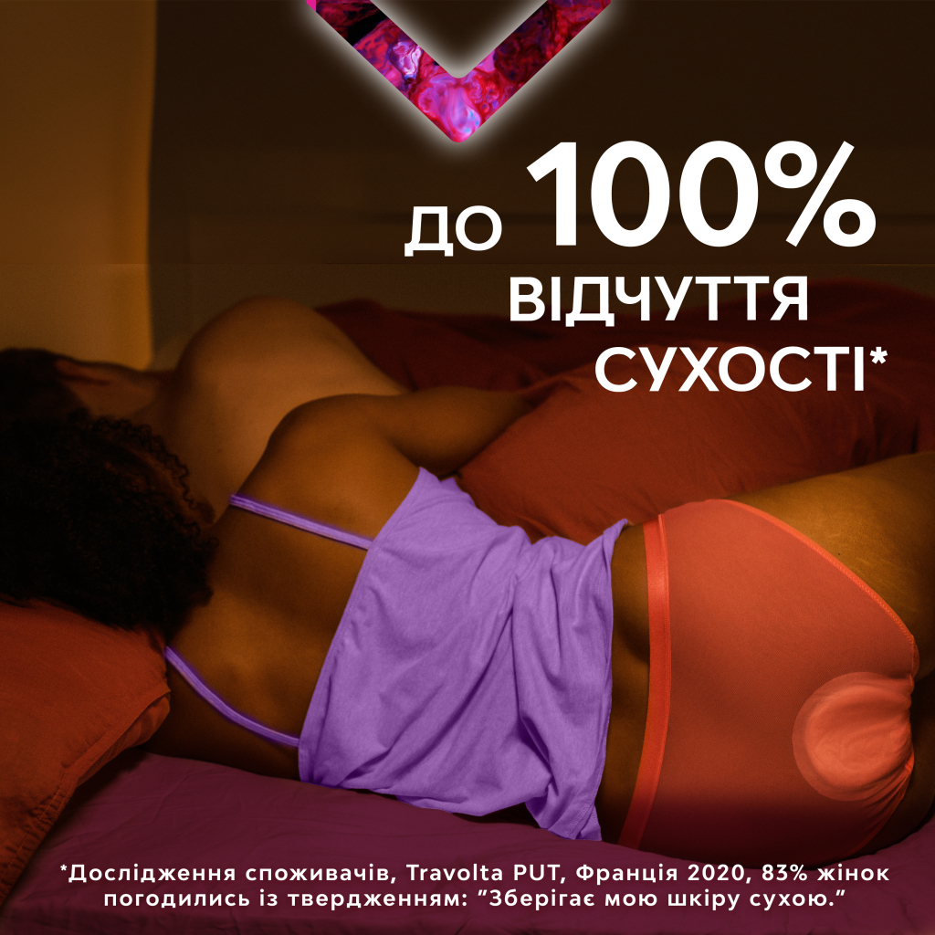 Гігієнічні прокладки Libresse Ultra Goodnight Large 8 шт. (7322540960235) - зображення 6