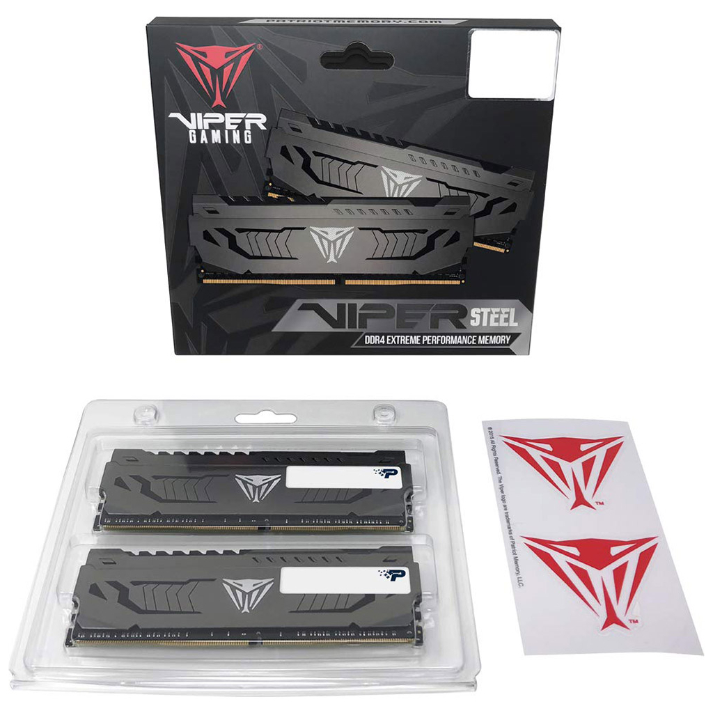 Модуль пам'яті для комп'ютера DDR4 32GB (2x16GB) 3600 MHz Viper Steel Patriot (PVS432G360C8K) - зображення 3