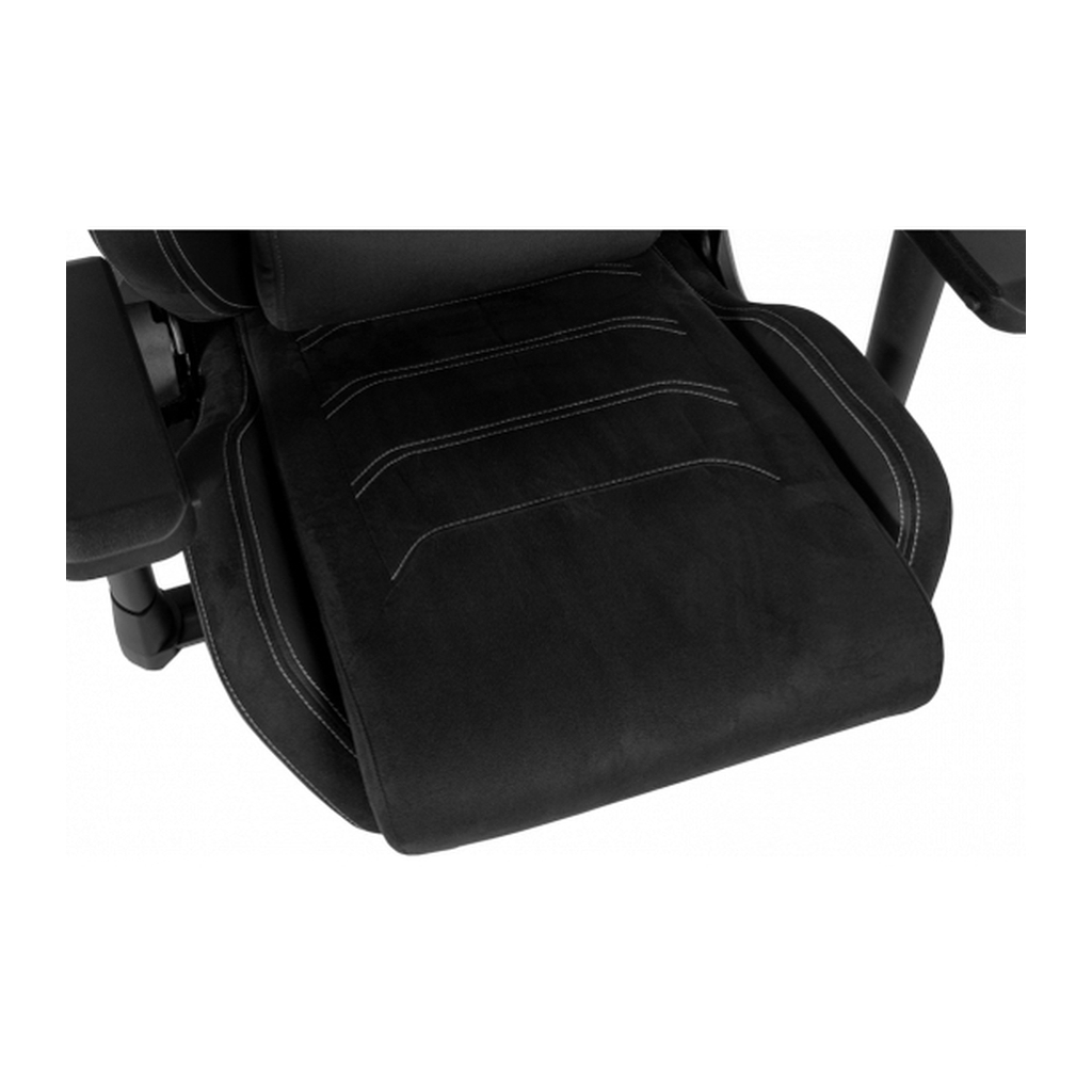 Крісло ігрове GT Racer X-8704 Black (X-8704 Velvet Black) - зображення 4