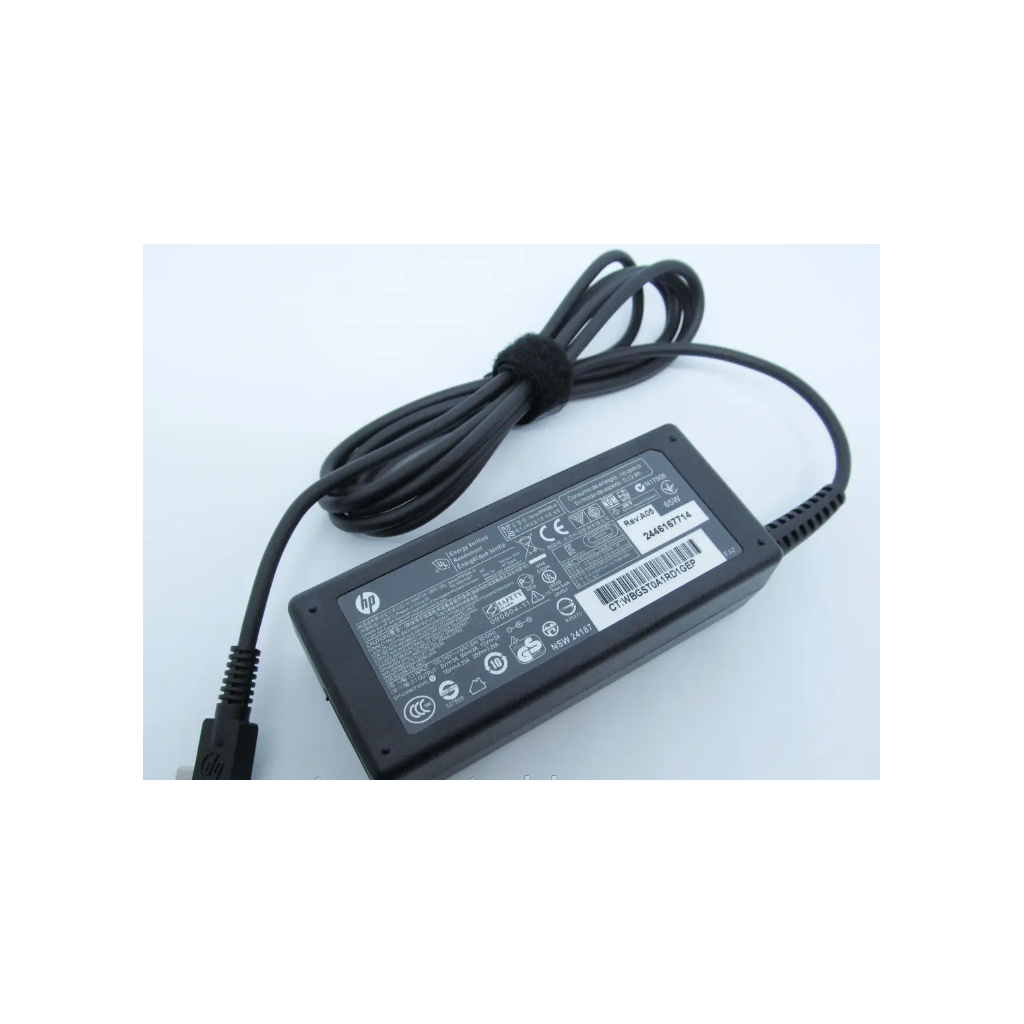 Блок живлення до ноутбуку HP 65W 20V/3.25A, 15V/4.33A, 12V/5A, 9V/3A, 5V/3A TYPE-C (A40326) - зображення 1