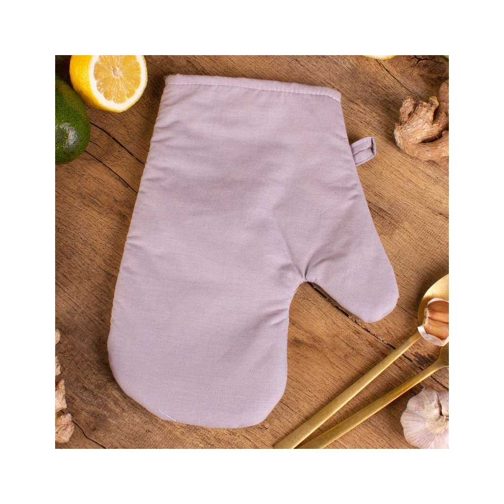 Кухонна прихватка MirSon Бязь 16-5703 Light Gray (2200006753605) - зображення 2