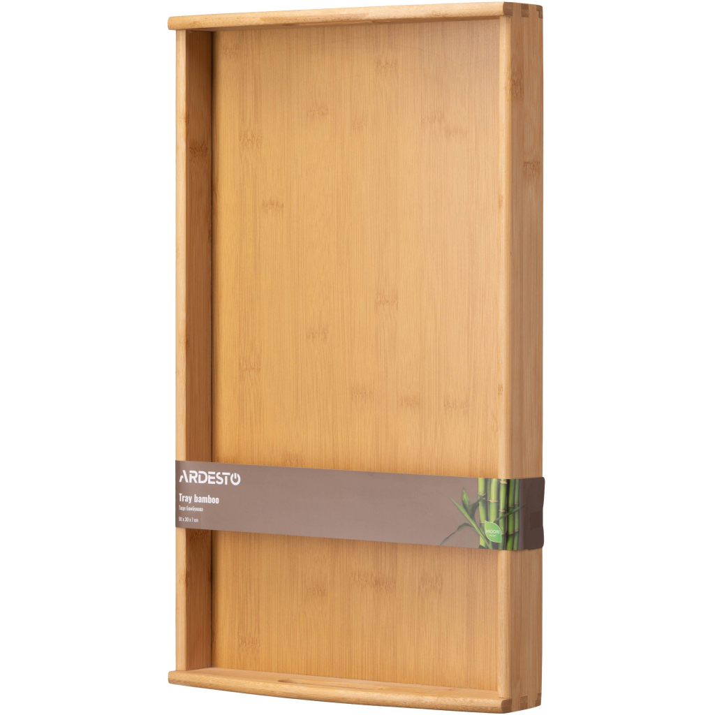 Таця Ardesto Midori, 50х30х7см, бамбук, прямокутна (AR1450BM) - изображение 4