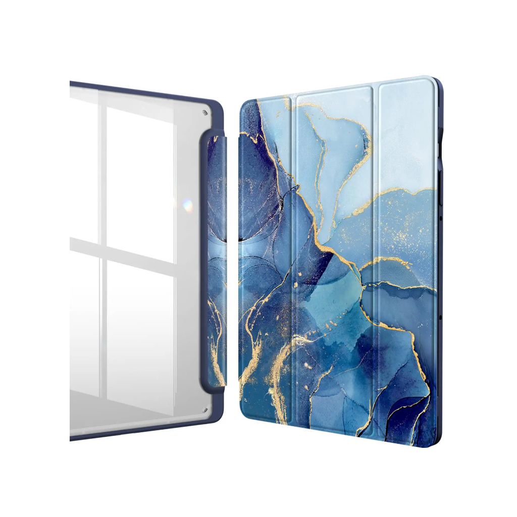 Чохол до планшета BeCover Soft Edge TPU Xiaomi Redmi Pad SE 8.7" Blue Marble (712572) - зображення 3