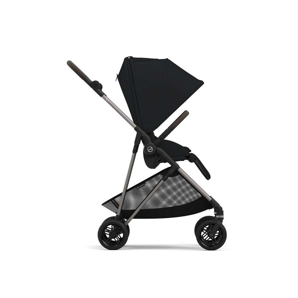 Коляска Cybex Melio Moon Black (з бампером) (522002647) - зображення 3