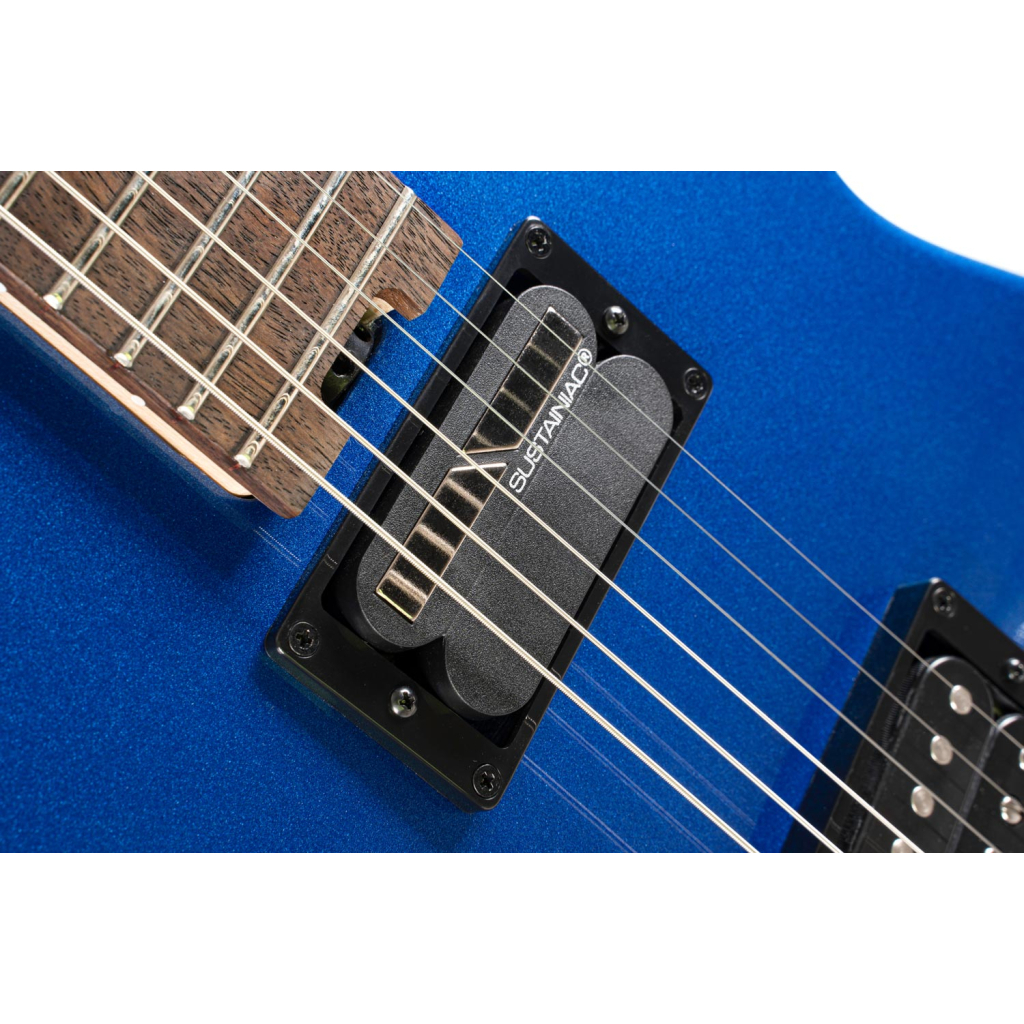 Електрогітара Cort MBM-2 Sustainiac Meta Blue (MBM-2H-SUS BBE) - зображення 4