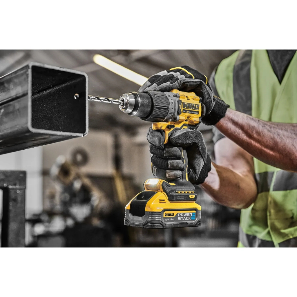 Набір електроіструментів DeWALT 18В XR Li-lon 2x5Ah, DCD805, DCF850, TSTAK (DCK2050H2T) - изображение 11