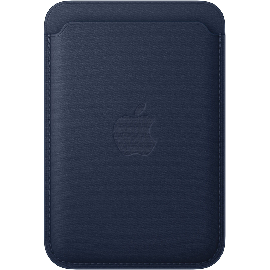 Чохол до мобільного телефона Apple iPhone FineWoven Wallet with MagSafe - Deep Blue (MA6X4ZM/A) - зображення 1