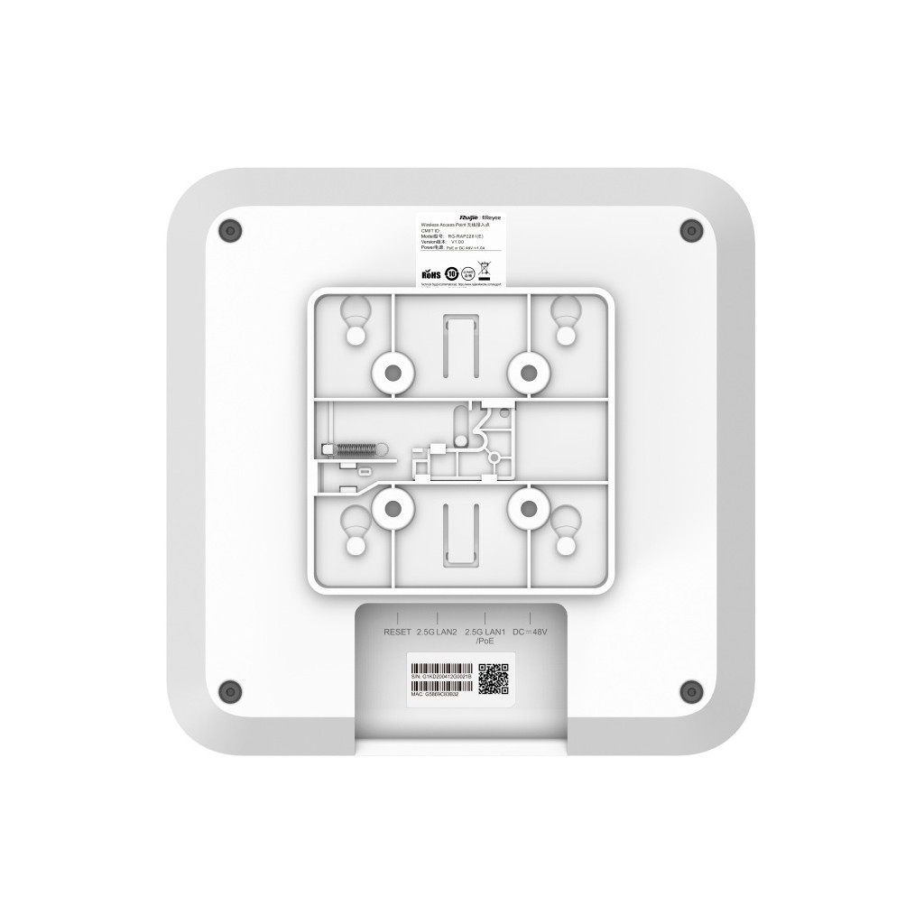 Точка доступу Wi-Fi Ruijie Networks RG-RAP2260(H) - зображення 6
