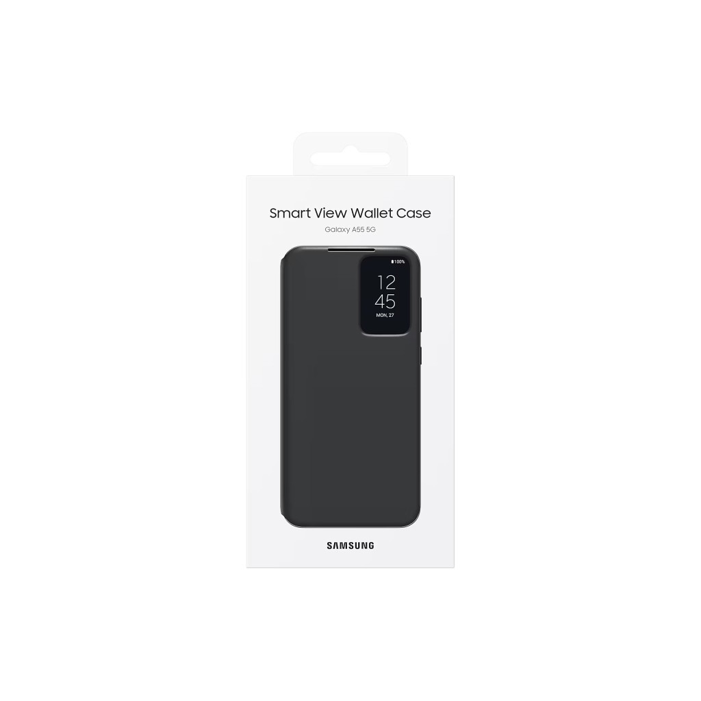 Чохол до мобільного телефона Samsung Galaxy A55 (A556) Smart View Wallet Case Black (EF-ZA556CBEGWW) - зображення 7